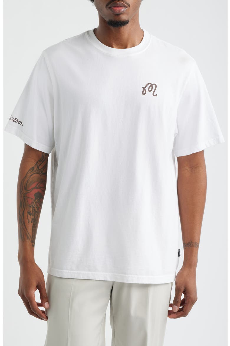 Bermuda Championship Cotton Graphic T-Shirt, Main, color, WHITE