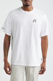 MALBON Bermuda Championship Cotton Graphic T-Shirt
