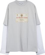 Acne Studios Edra Double U Layered Cotton Shirt