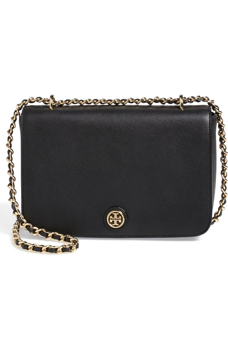 Tory Burch 'Robinson' Leather Shoulder Bag, Main, color,