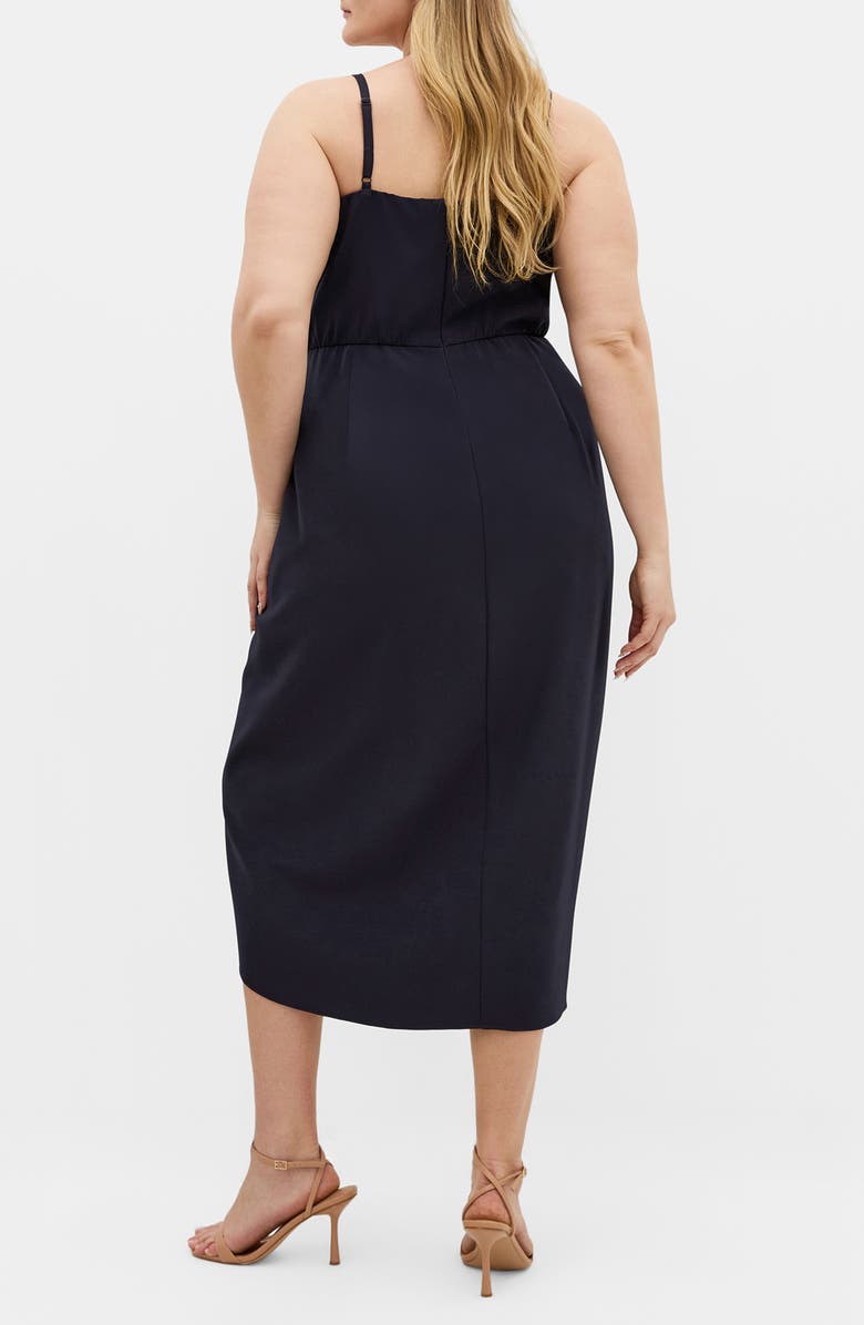 City Chic Love Affair Faux Wrap Dress, Alternate, color, 