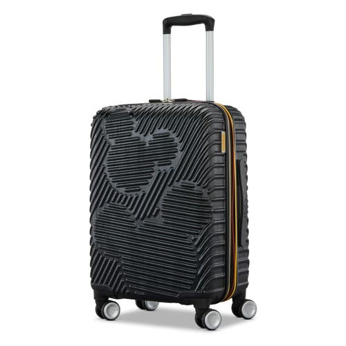 American Tourister Disney Hardside Carry-on 21-inch Luggage With Spinner Wheels In Black