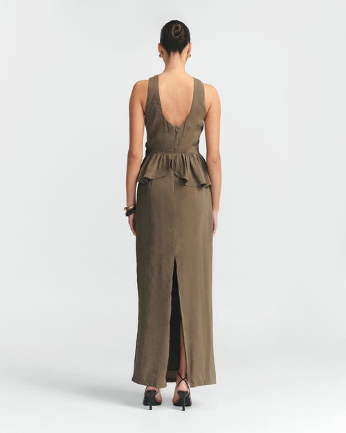 St Mrlo Aloe Maxi Dress In Green