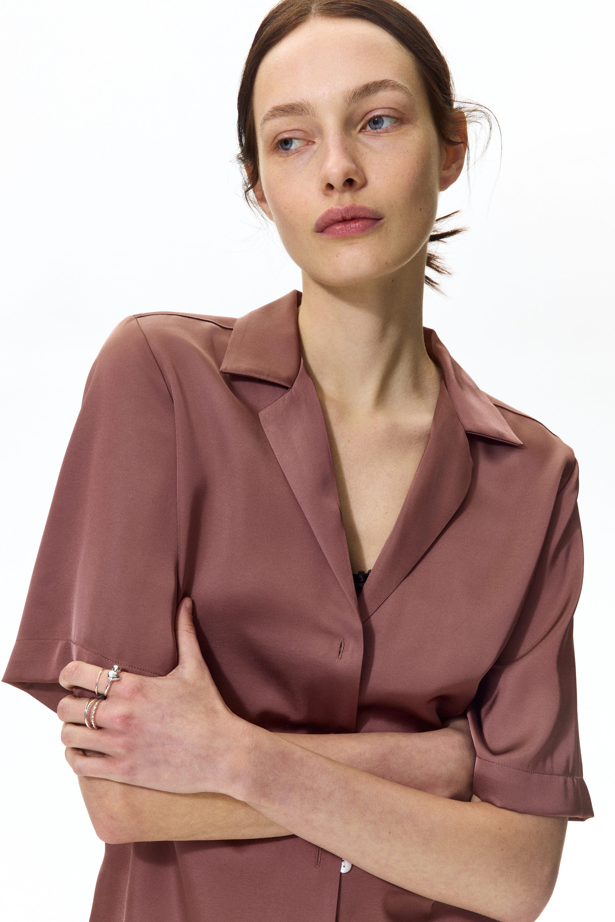 Satin Resort Shirt - image 2