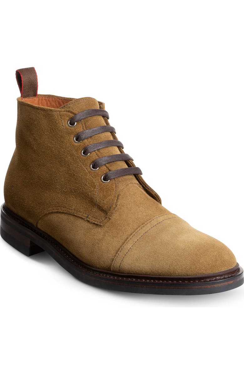 Allen Edmonds Patton Waterproof Suede Derby Boot, Main, color,