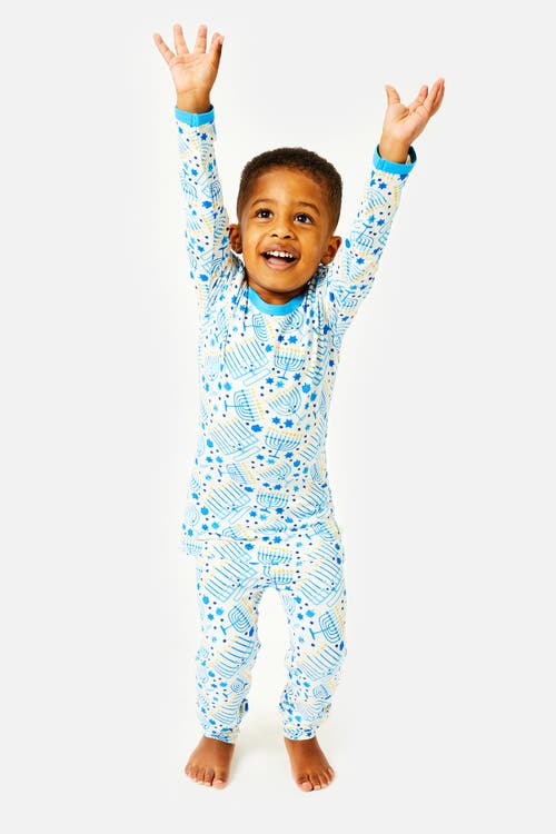 Clover Baby & Kids Long Sleeve Pajama Set In Multi
