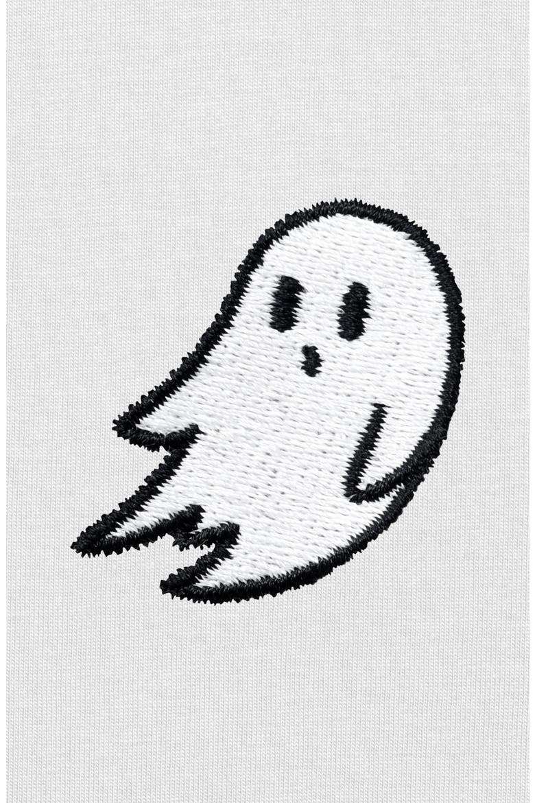 Ghost Midweight Short Sleeve Polo Shirt, Alternate, color, White