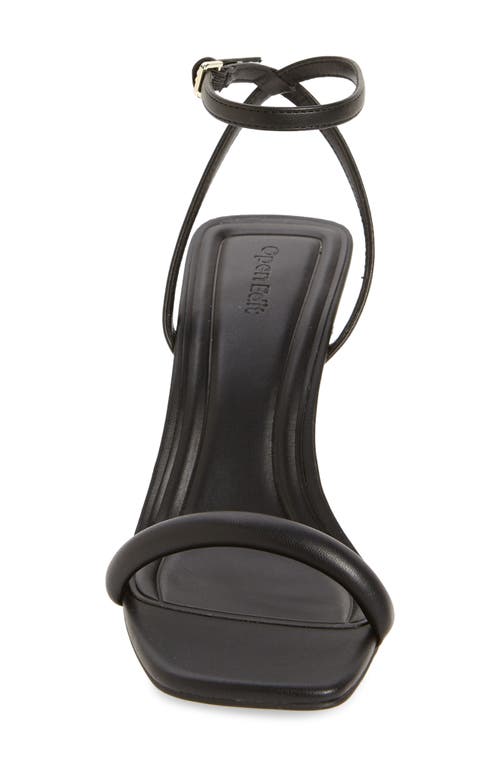 Open Edit Taytum Ankle Strap Sandal In Black