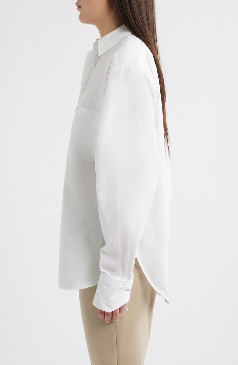 BOSS Saturday Button-Up Shirt, Alternate, color, Bright White