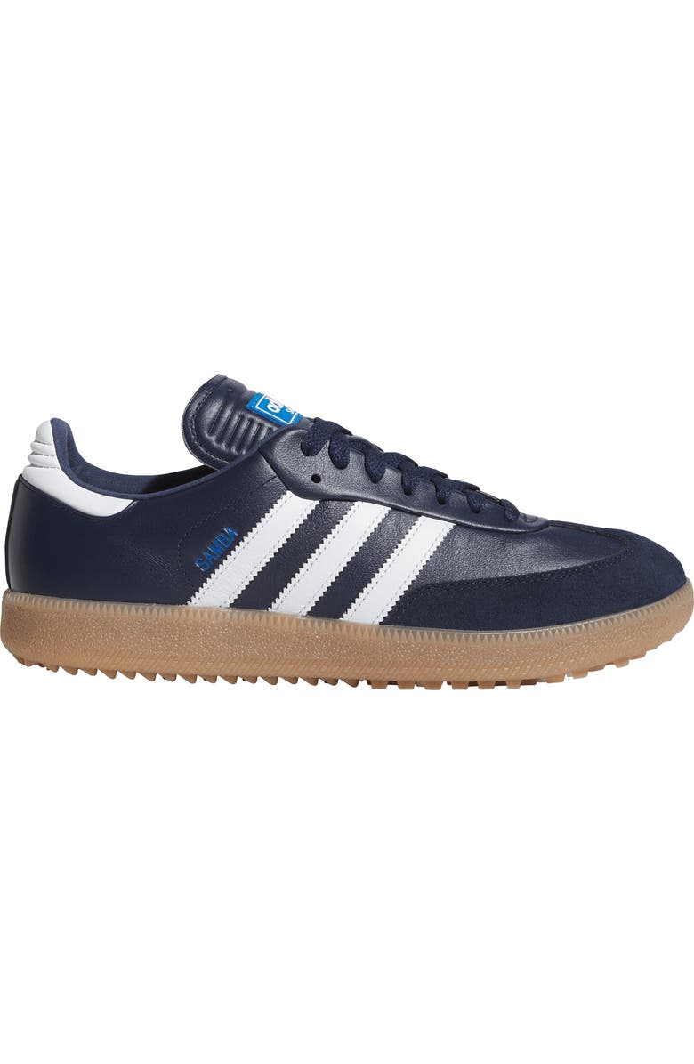 adidas Samba Golf Shoes, Alternate, color, Indigo/ White