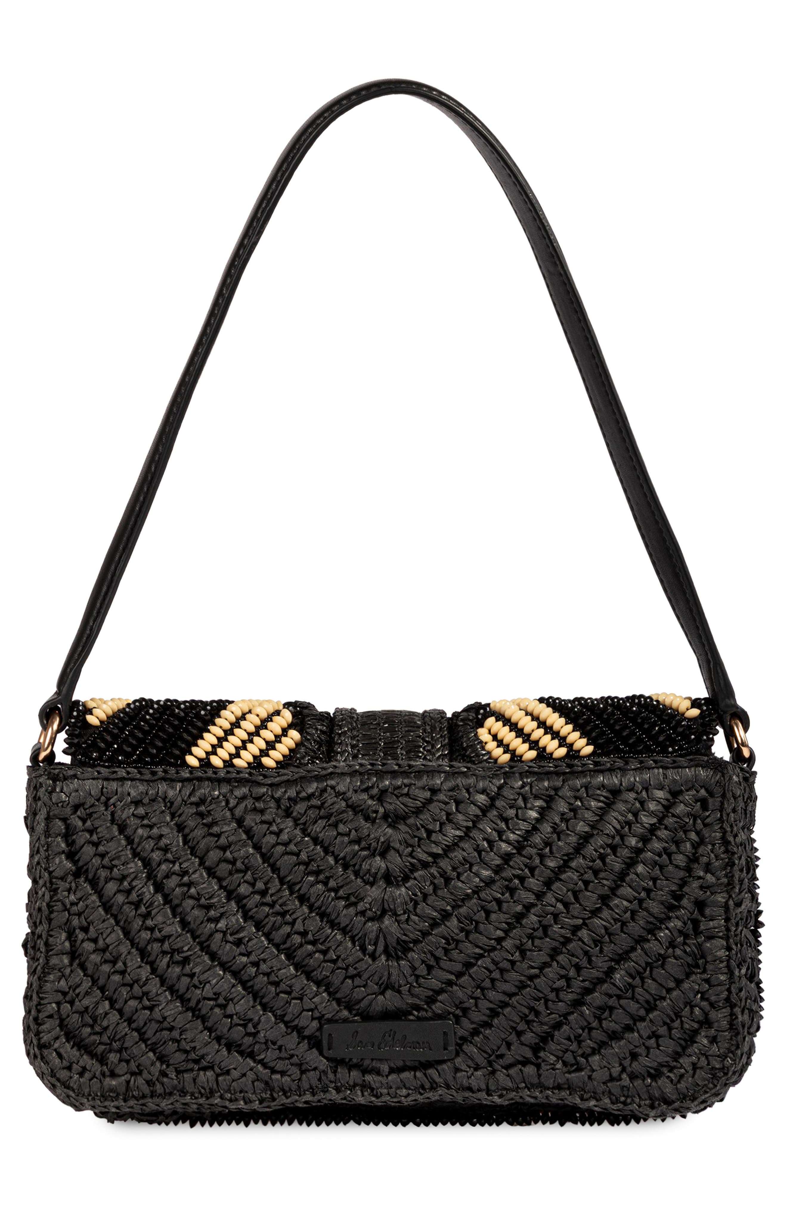 Sam Edelman Bambi Convertible Shoulder Bag, Alternate, color, Black