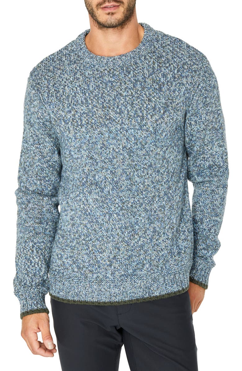 7 Diamonds Zion Cotton Blend Crewneck Sweater, Main, color, 