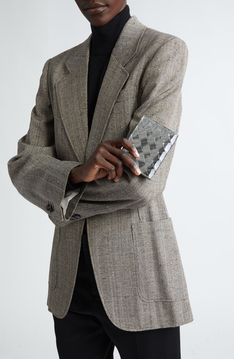 Bottega Veneta Small Intrecciato Bifold Zip Wallet, Alternate, color,