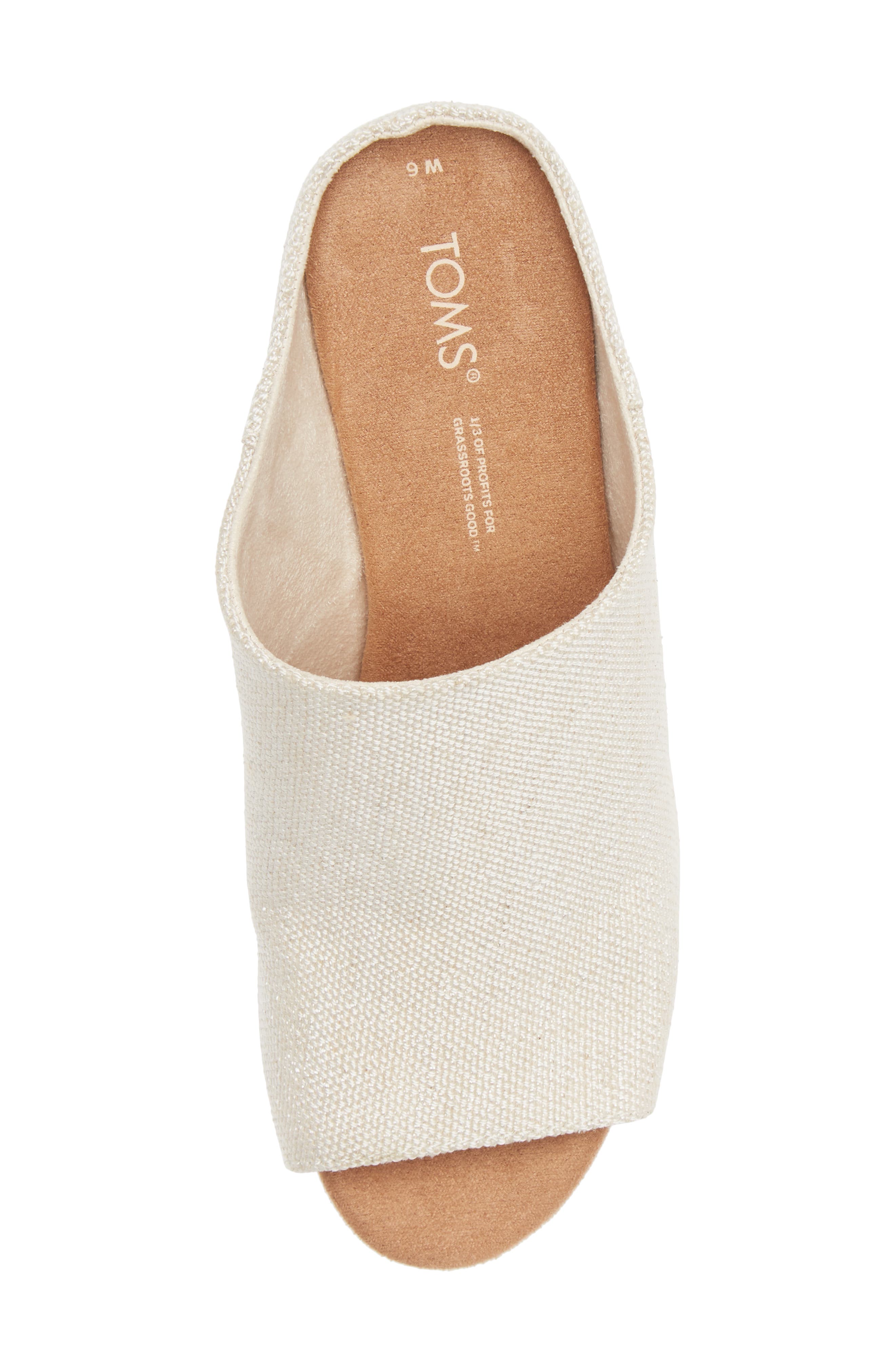 Florence Sandal, Alternate, color, NATURAL