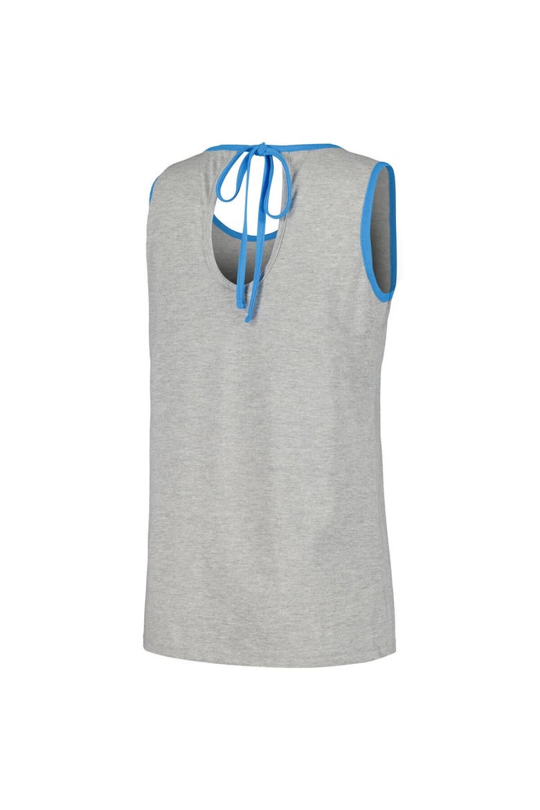 Women's G-III 4Her by Carl Banks Heather Gray Ross Chastain Fastest Lap Fashion Tank, Alternate, color, Heather Gray