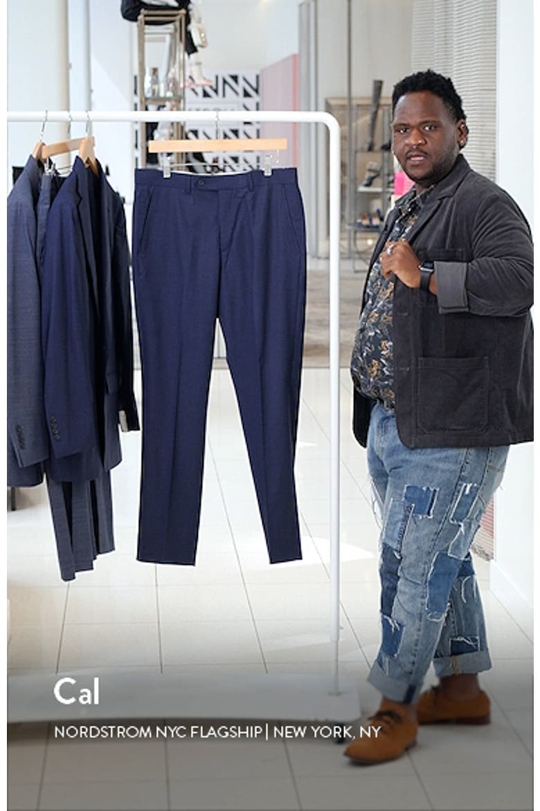 Performance Water Repellent Wool Suit Pants video