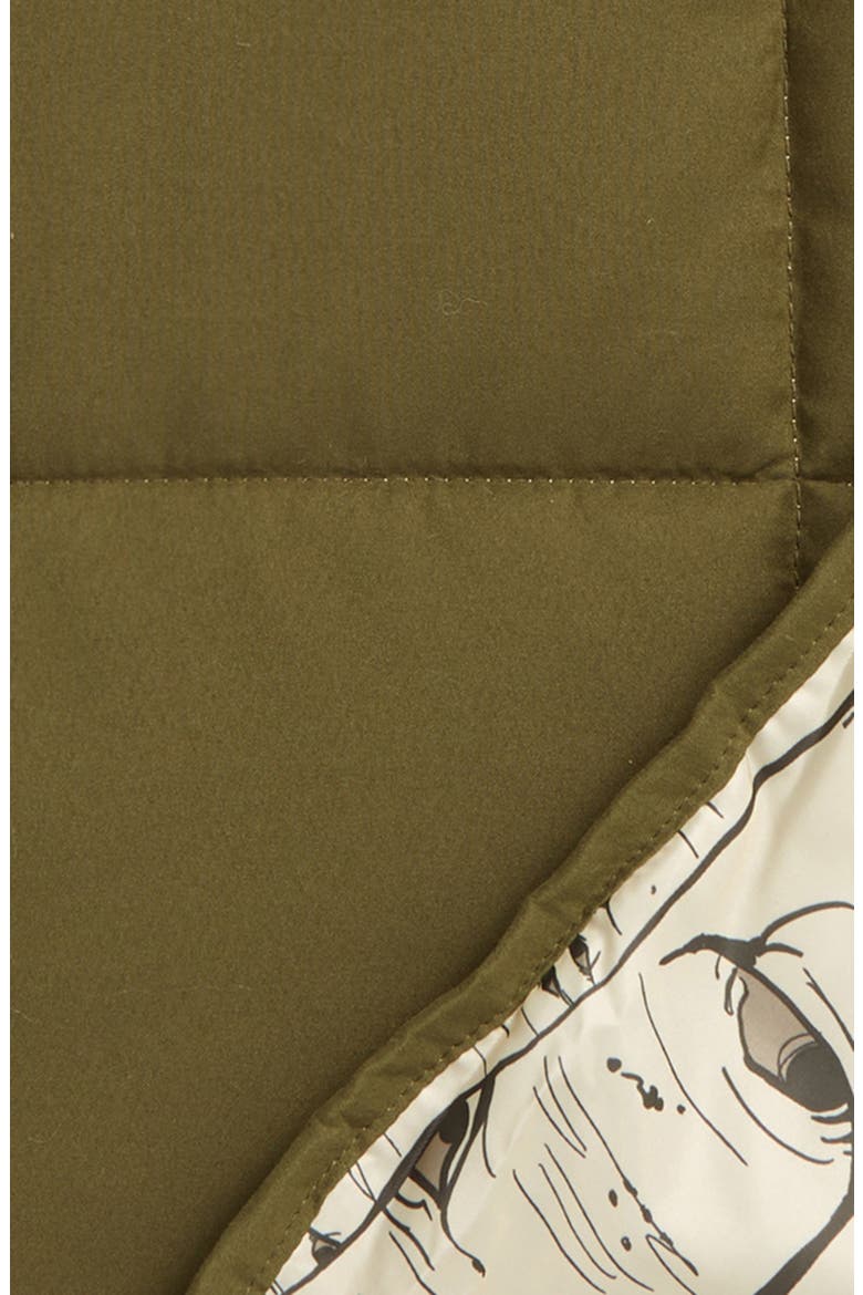 Biggie Blanket, Alternate, color, WINTER MOSS/ ASPEN EYES
