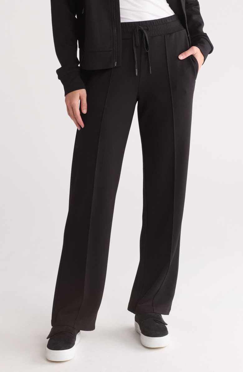 Jessica Simpson Soft Luxe Wide Leg Pants, Main, color, Meteorite