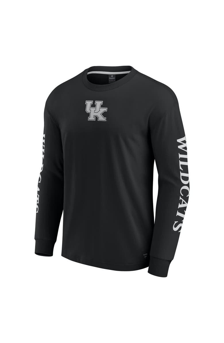 FANATICS Men's Fanatics Black Kentucky Wildcats Strive Long Sleeve T-Shirt, Alternate, color,