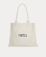 Fortela Rookbag Cotton Logo Handbag