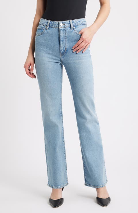 The Arrow High Waist Relaxed Bootcut Jeans
