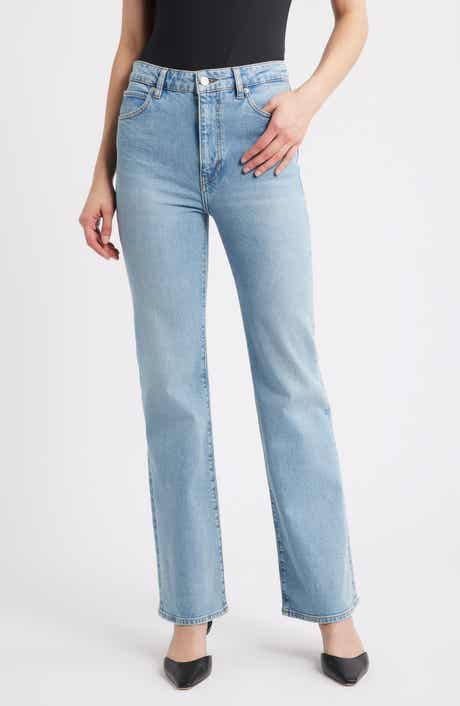 FRAME The Arrow High Waist Relaxed Bootcut Jeans