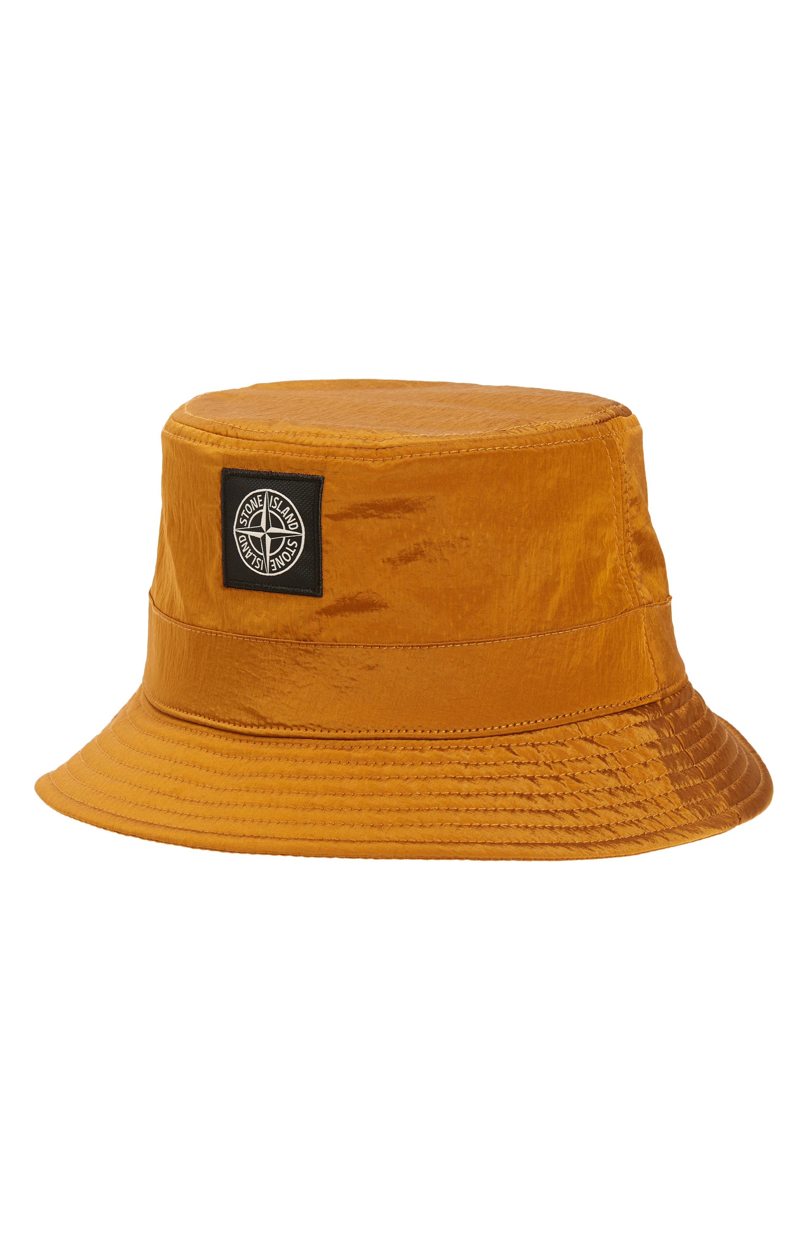 Stone Island Logo ECONYL® Nylon Bucket Hat (Men) | Nordstrom