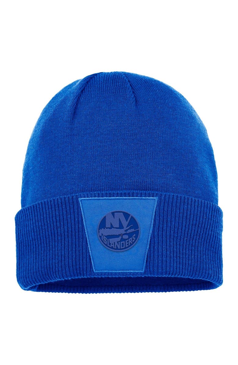 FANATICS Men's Fanatics Branded Royal New York Islanders Authentic Pro Road Cuffed Knit Hat, Main, color, 