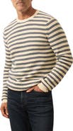Faherty Sunwashed Stripe Organic Cotton Sweater
