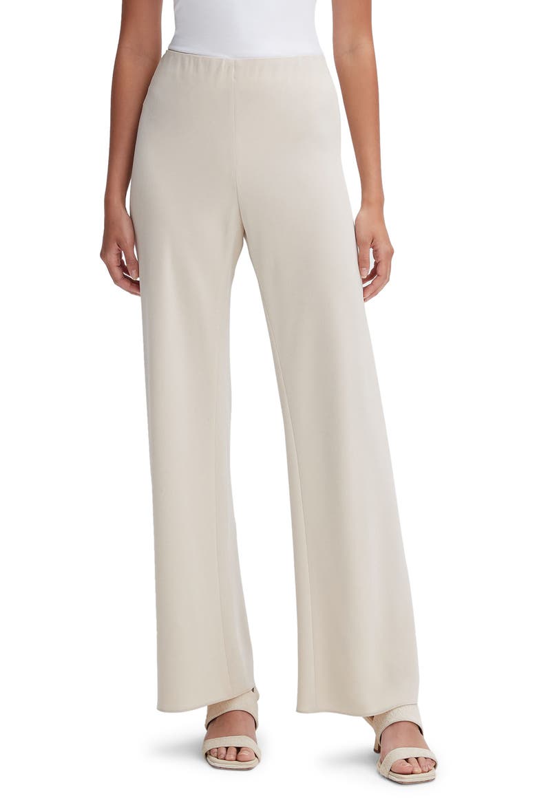 Colette High Waist Crepe Bias Pants, Main, color, SHELL