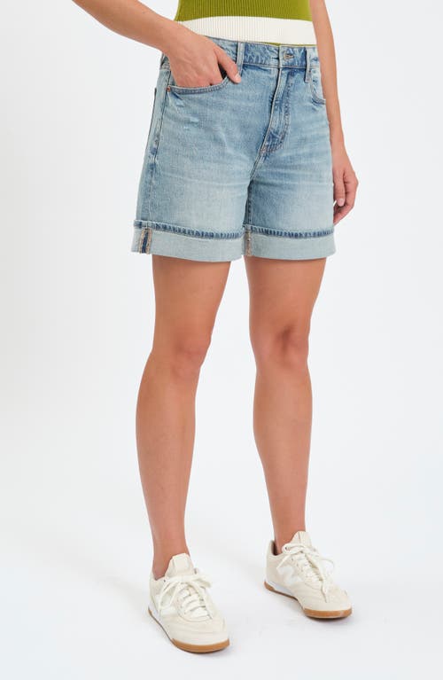 DAZE DAZE EASY RIDER HIGH WAIST RELAXED DENIM SHORTS