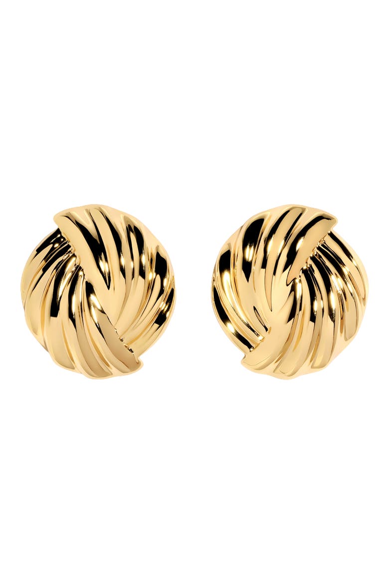 Arlo Small Stud Earrings, Main, color, GOLD