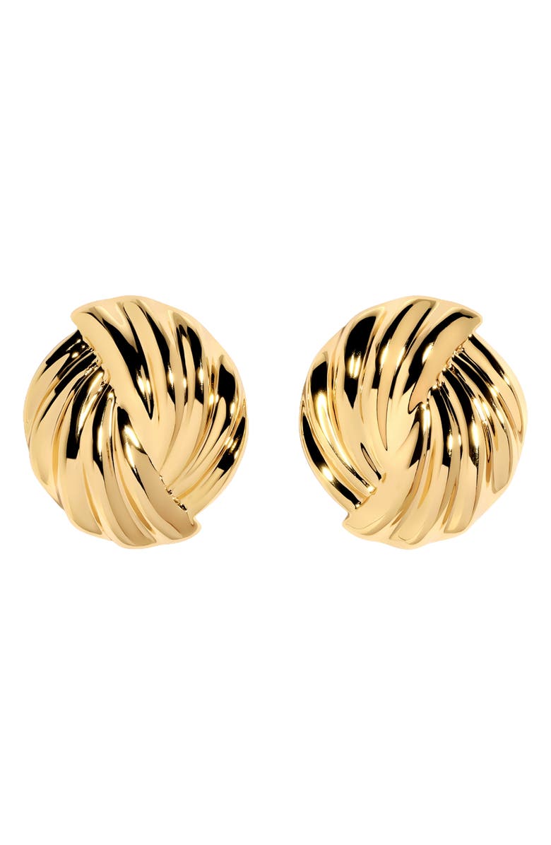 LILI CLASPE Arlo Small Stud Earrings, Main, color, Gold
