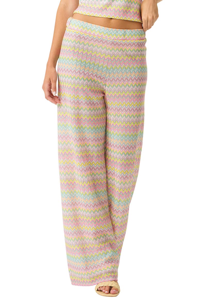 Meg High Waist Cover-Up Pants, Main, color, LOVE SPELL