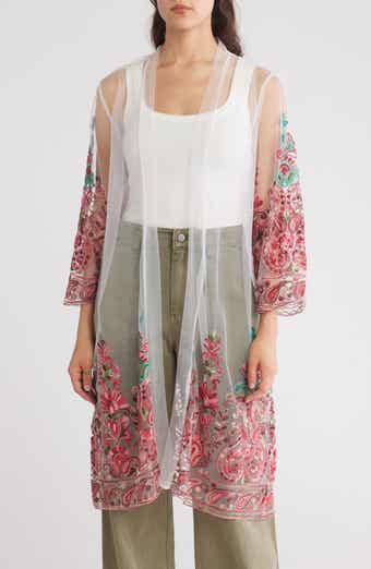 Forgotten Grace Embroidered Duster