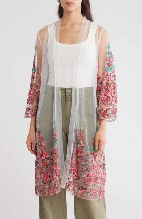 Embroidered Duster