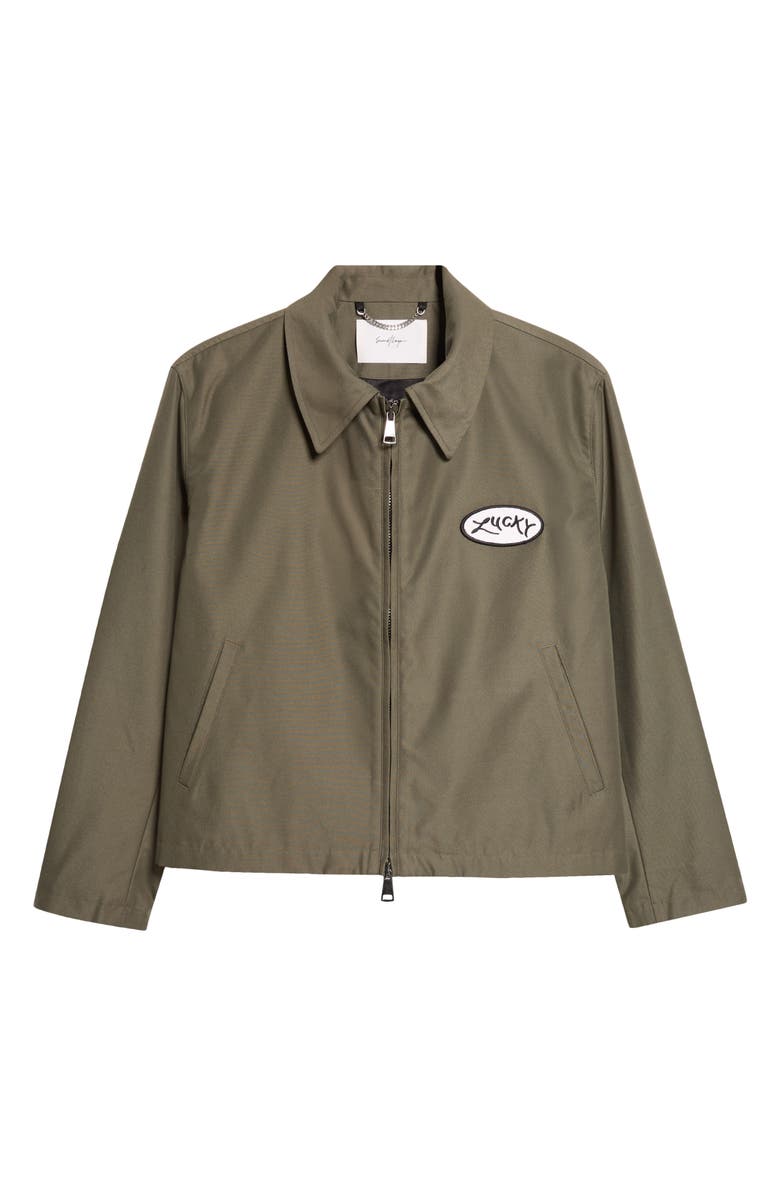 Second Layer Lucky Station Jacket, Main, color, Military Green