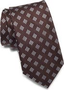 Nordstrom Hayes Geometric Jacquard Silk Tie