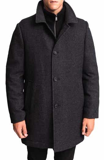 Cole Haan Signature Melton Wool Blend Topcoat | Nordstrom Cole Haan Signature Melton Wool Blend Topcoat | Nordstrom