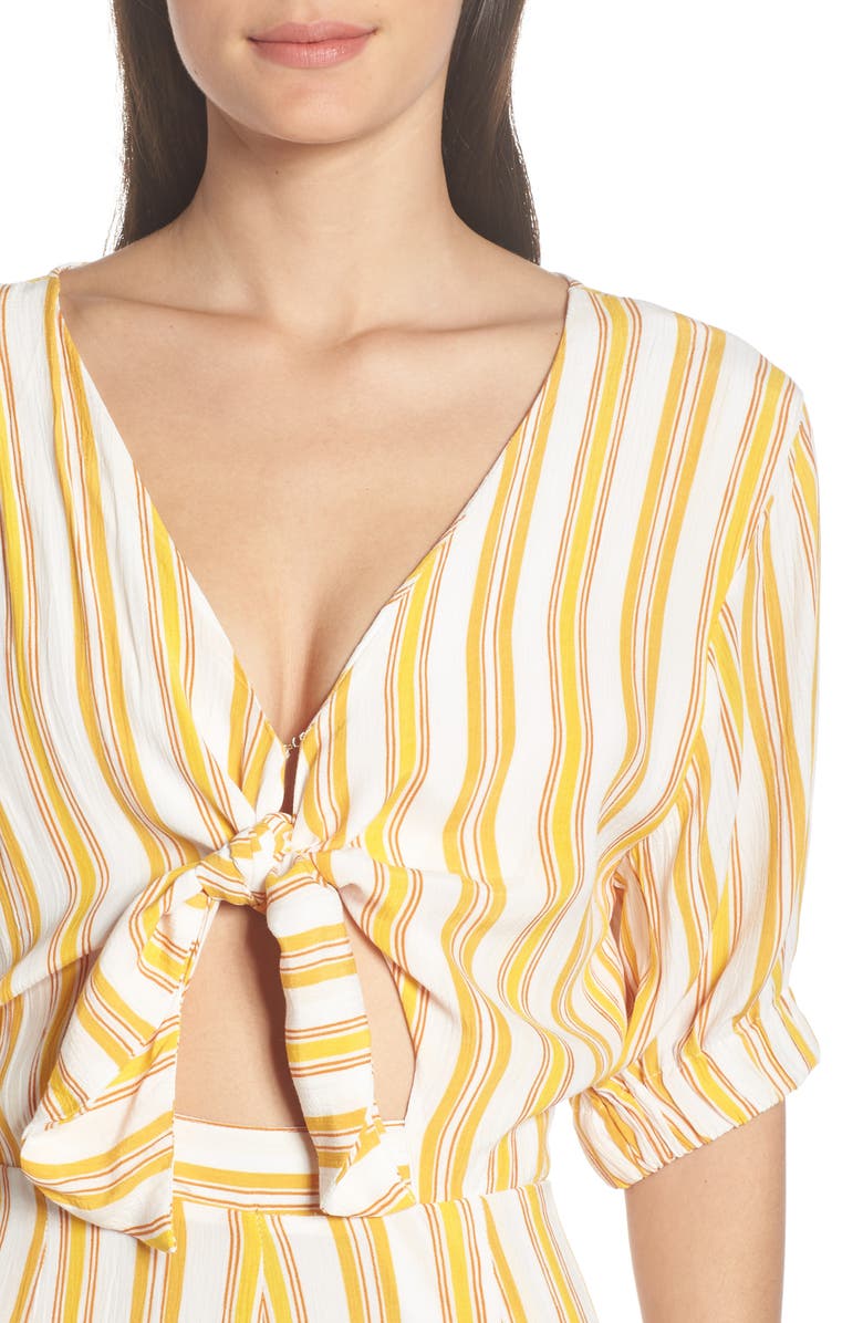 Faithfull the Brand Matese Sun Stripe Jumpsuit, Alternate, color, 