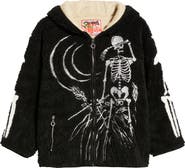 VERYRARE Nikkan Hagaki High Pile Fleece Zip Hoodie