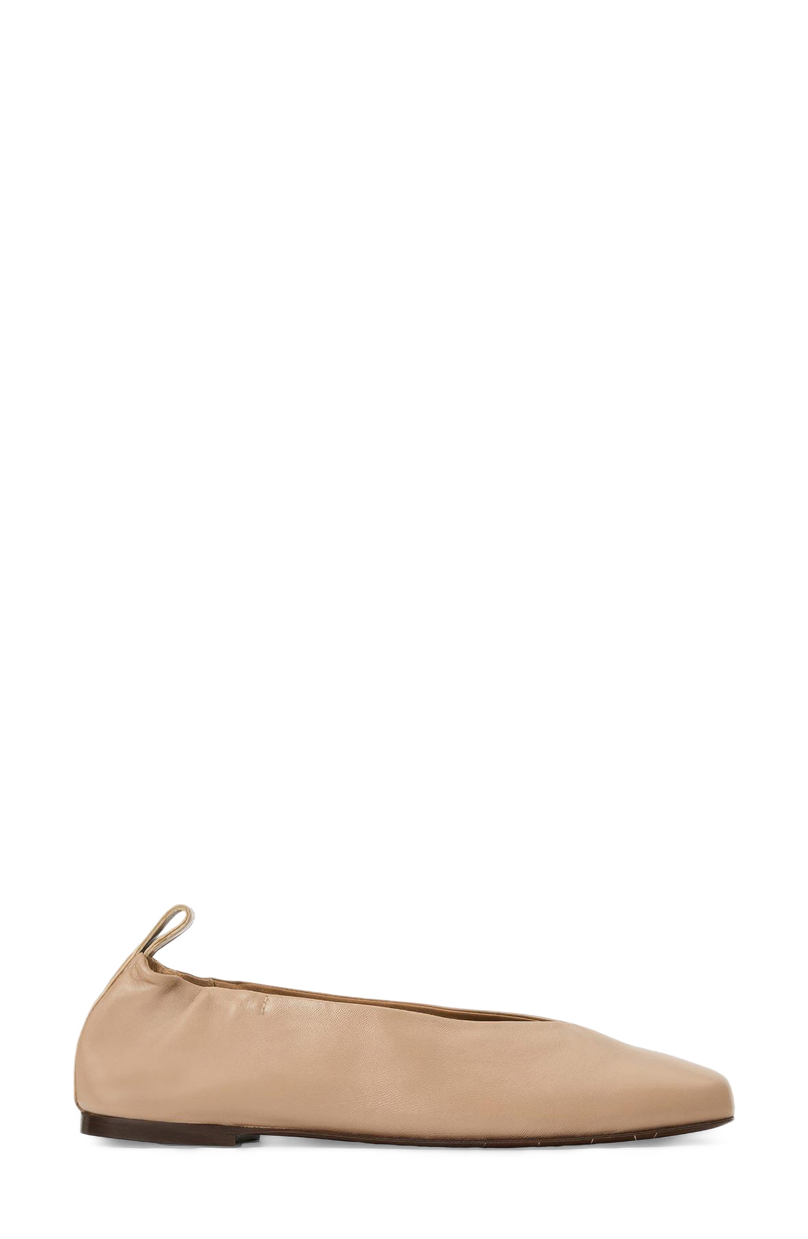 Clio Weatherproof Flat, Alternate, color, SAND NAPPA