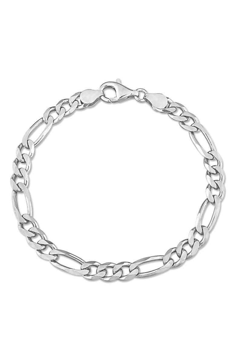 DELMAR Figaro Chain Bracelet, Main, color, 