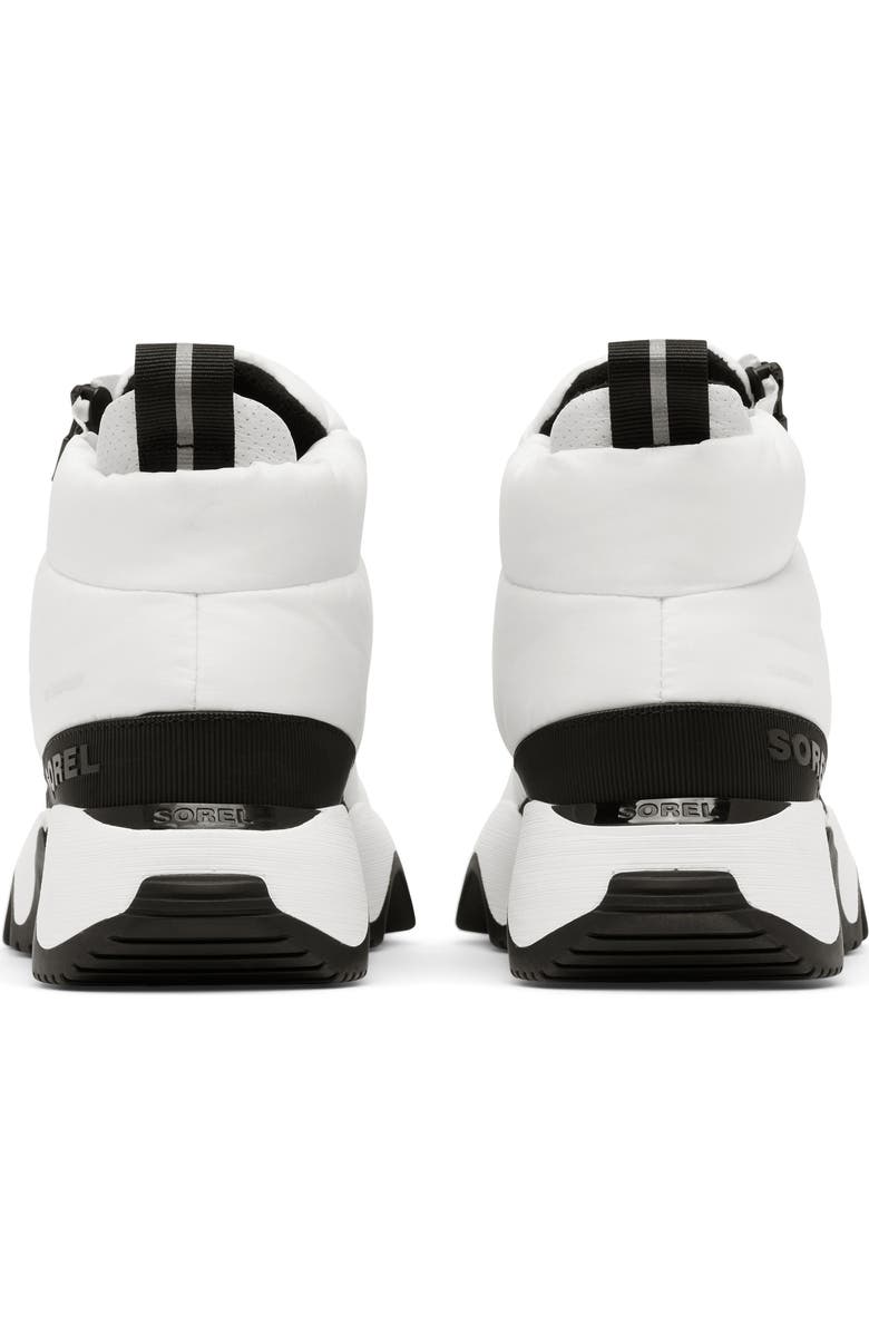 SOREL Kinetic Impact Waterproof Zip Bootie, Alternate, color, Sea Salt/ Black