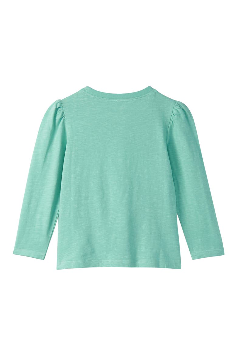 Kids' Haze Puff Sleeve T-Shirt, Alternate, color, TURQUOISE