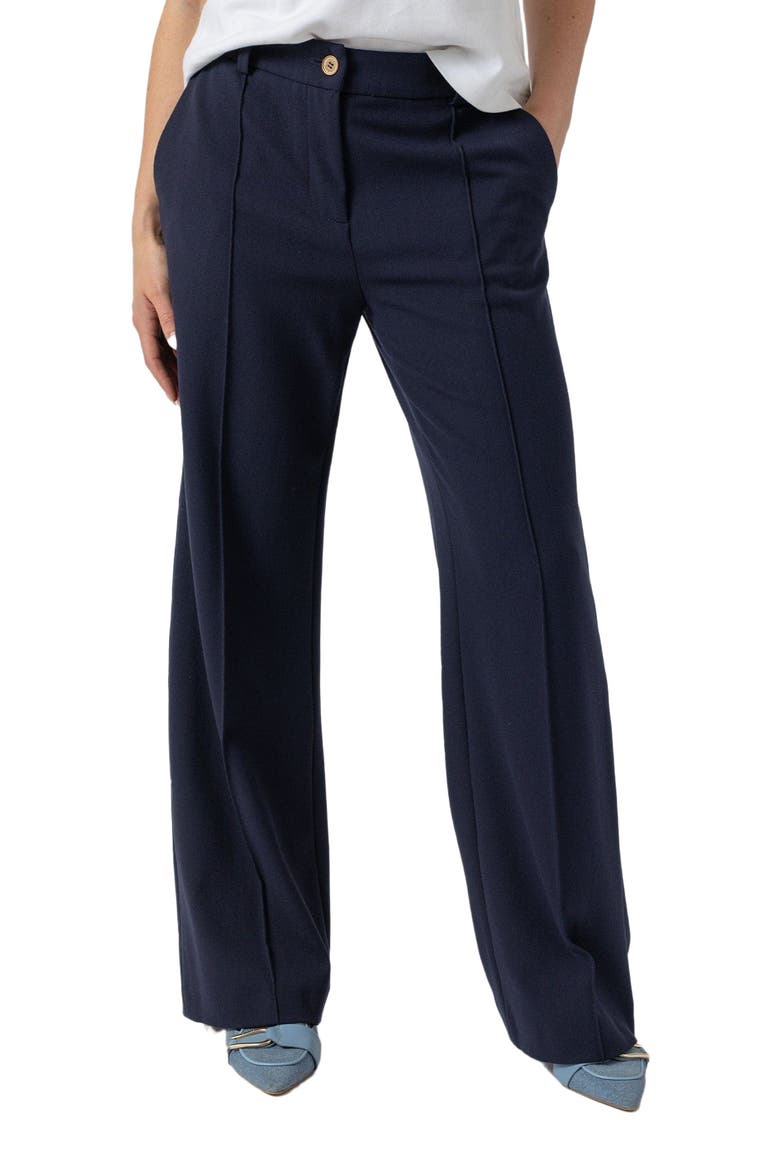 Cambridge Tailored Wide Leg Pant, Alternate, color, Blue