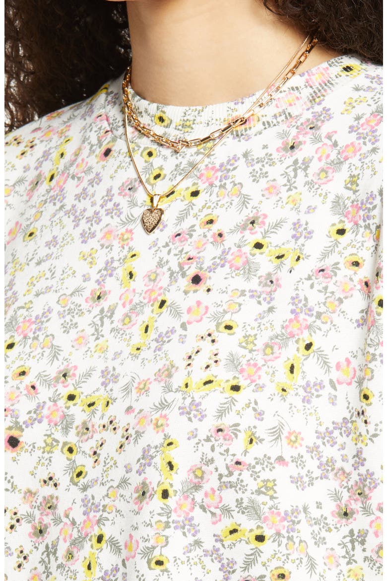 Diana Tie Dye Sweatshirt, Alternate, color, BLANC DITSY
