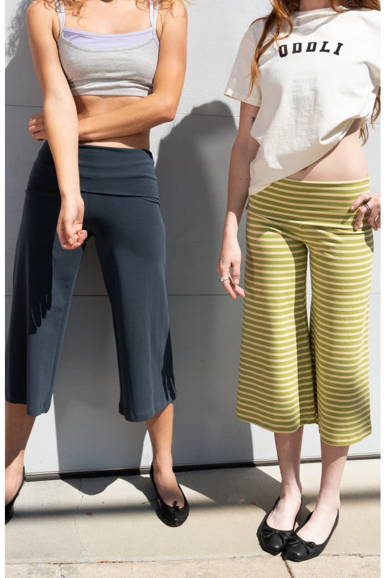 Cropped Gaucho, Alternate, color, Navy