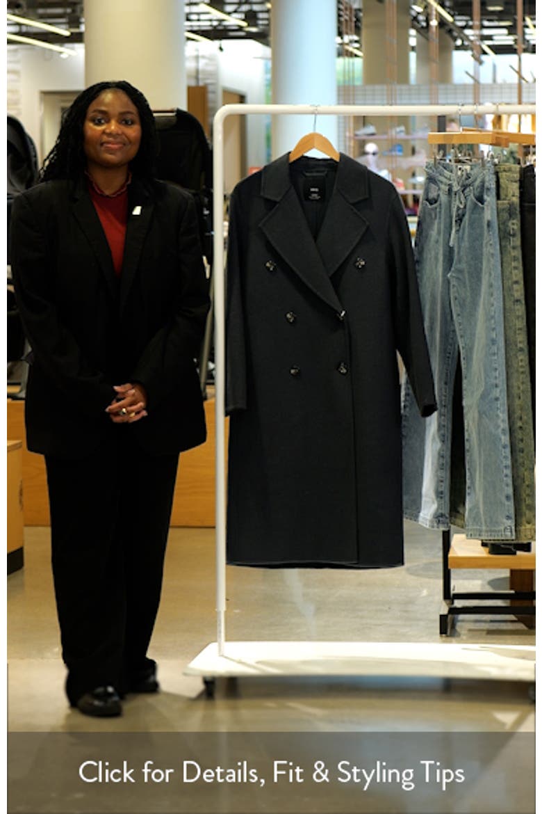 Handmade Oversize Wool Blend Coat video