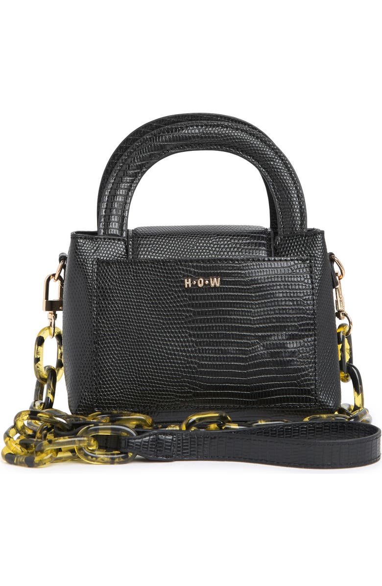 HOUSE OF WANT Snack Mini Vegan Leather Top Handle Crossbody, Alternate, color,